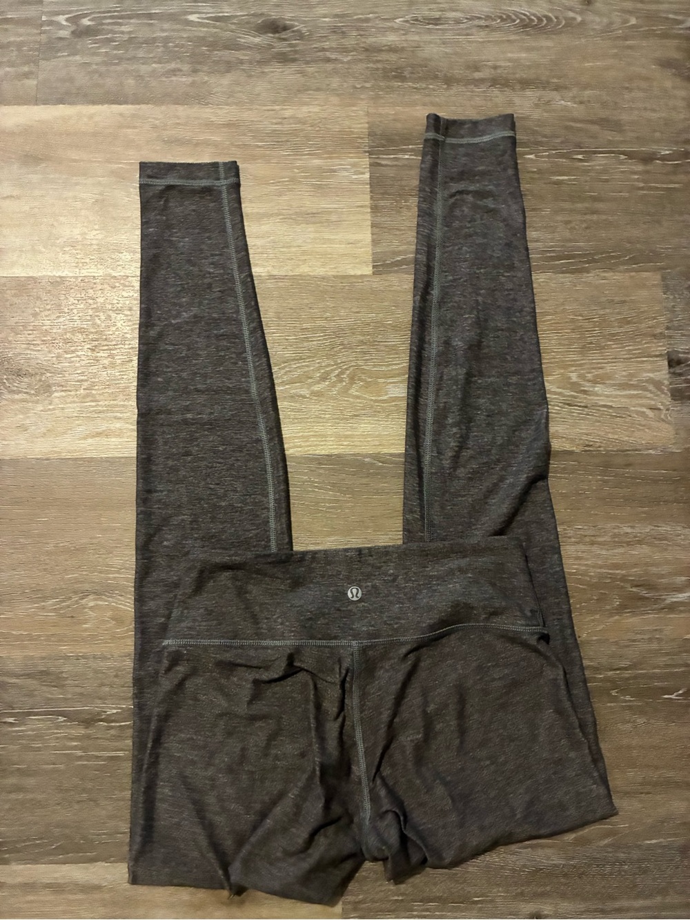 Lululemon Align Leggings- Heathered Grey Size 6 Tall 31” Inseam